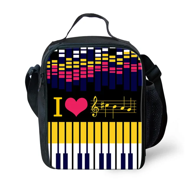 FORUDESIGNS Music Note Pattern Kids Backpack School Bags for Girls Boys