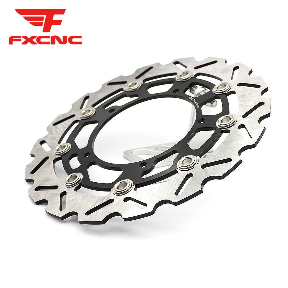 

Floating Motorcycle Right Side Front Brake Disc Disks Rotor For Yamaha YZF R1 2007 - 2014 One Piece Brake Disc Rotor