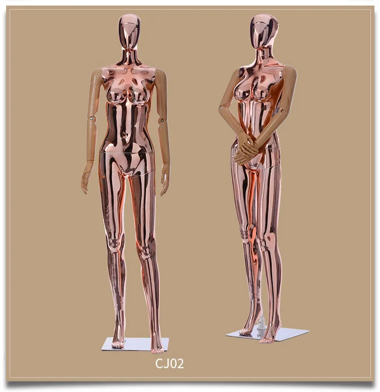 Высокое качество всего тела женский золотой модель Золотой манекен производитель прямые продажи