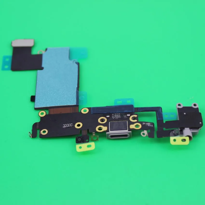 YuXi 10pcs lot Headphone Audio Jack USB Dock Charger Charging port Connector Flex Cable for iPhone 6Splus 5 5