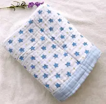 Buy 6 Layers Baby Blanket For Newborns Bamboo Fiber Cotton Muslin Swaddle For Infant Baby Bedding Sheet Play Mat For Kids Bath Towel Free Shipping