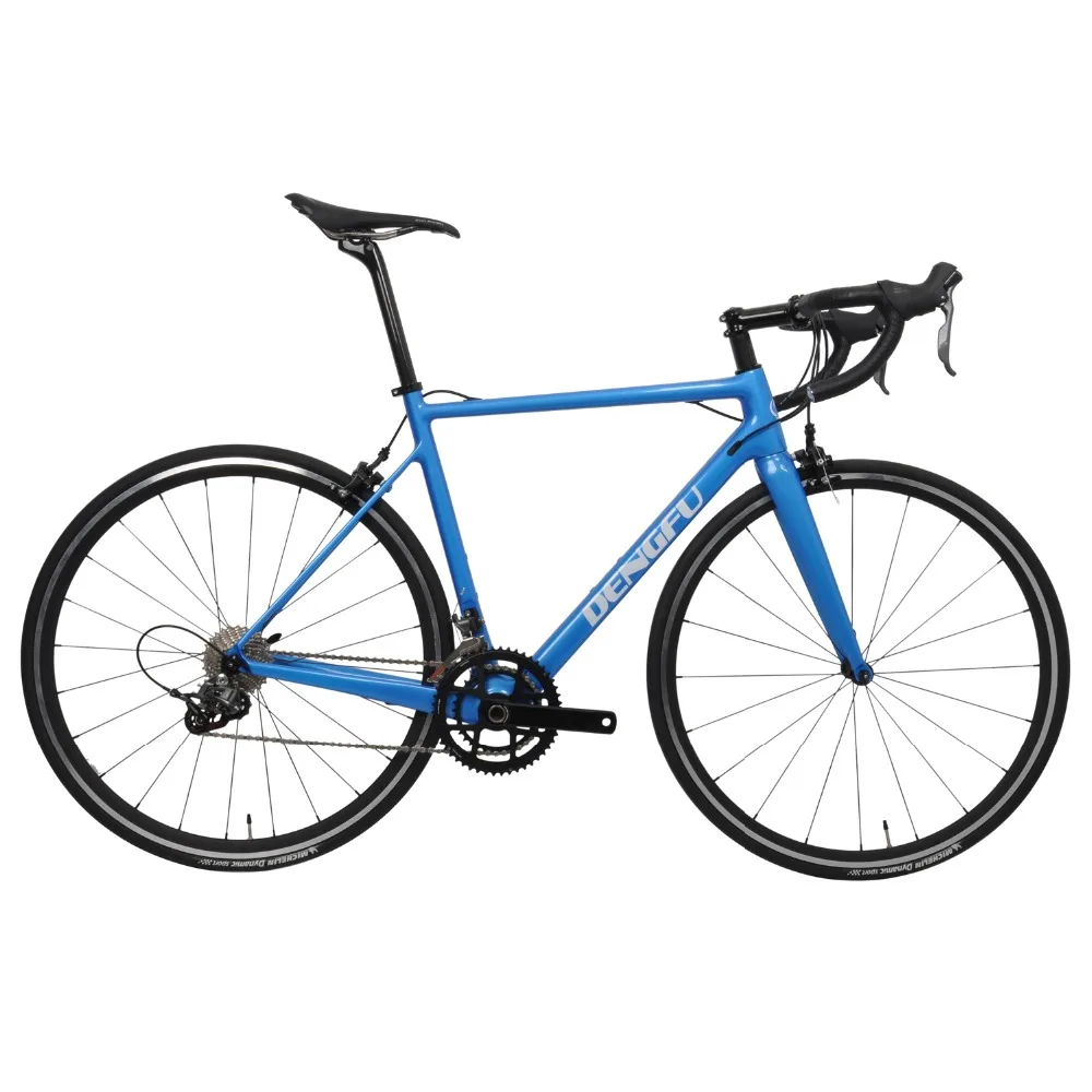 Sale WINICE Clearance 700C Road Bicycle V-Brake Blue Complete Cycling Carbon Fiber Frame R02 Bikes 700C*21mm Tire 3