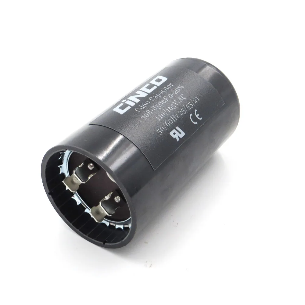 708 850 мкФ 110V 125V 165V CD60 мотор пусковые конденсаторы запуск двигателя ing mfd uf mf