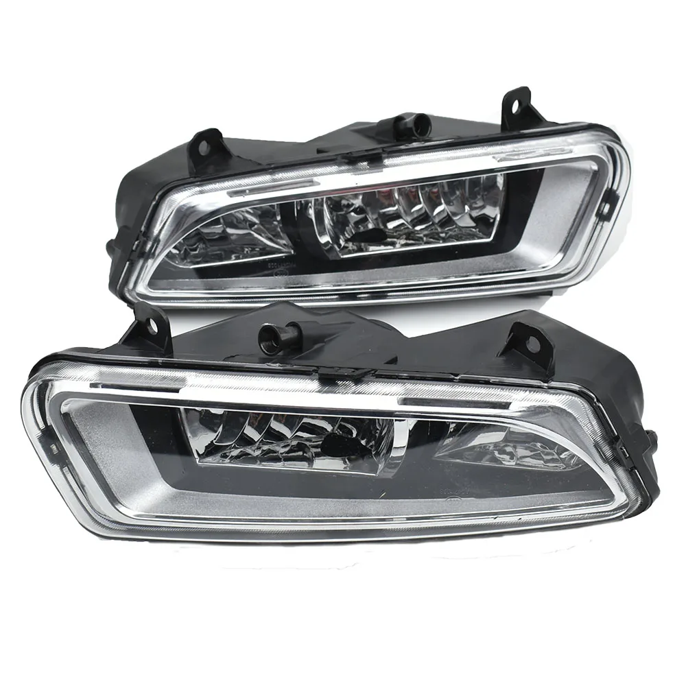 

2PCS halogen Left Right Front Lower Bumper Fog Lights Assembly for 2009-2013 V W Polo MK5 6R/6C Facelift 6R1941061 6R1941062