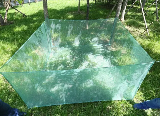 Breed Fishing Nets Stake Net 3MM Small Mesh Catch Fish Box Aquaculture Pond Trap Fishing Gear Farming Net Cage Square Trap Tool 6
