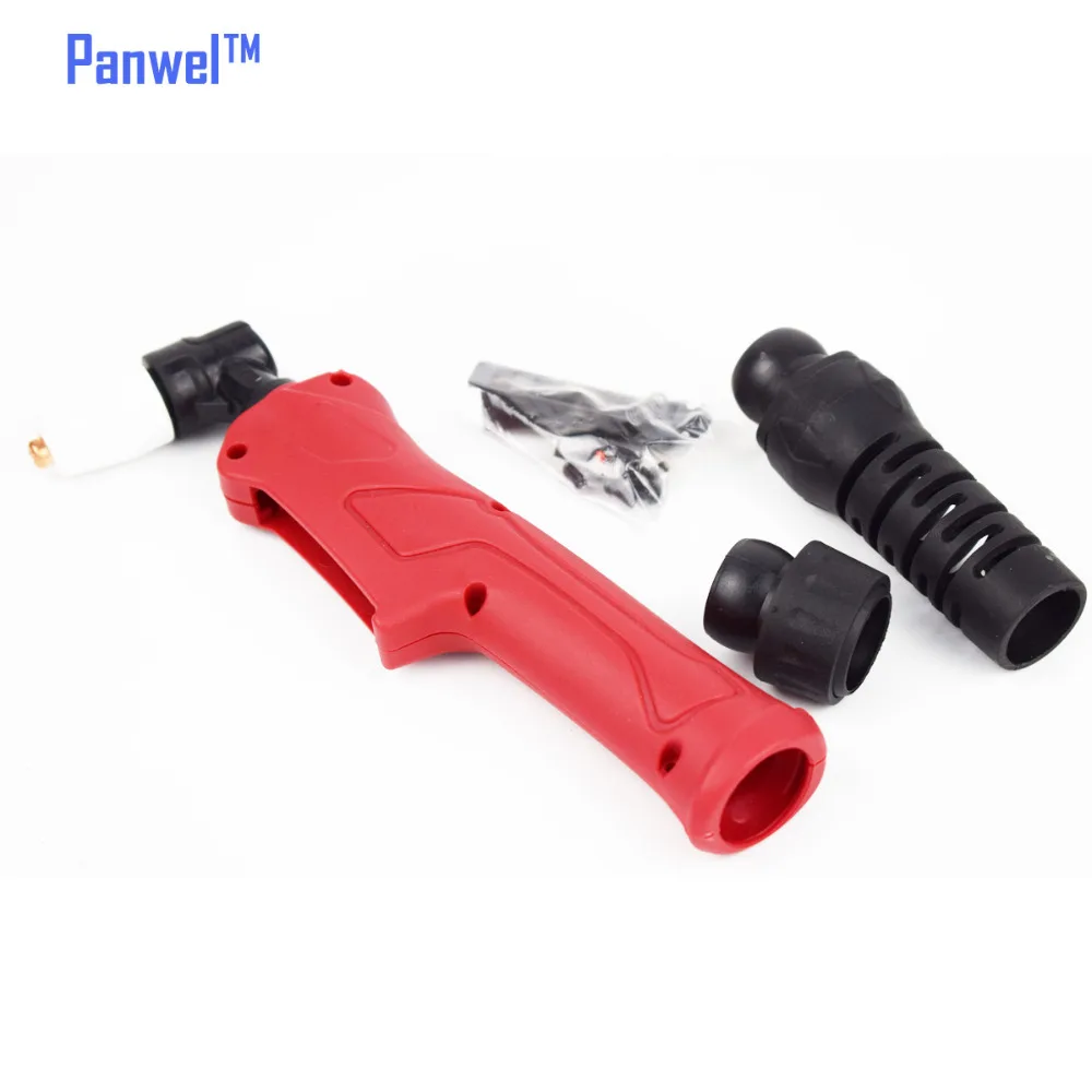 

Double Use PT-31 Plasma Cutting Torch Head Body Nozzle Electrode Shield Cup Diffuser Long Short Insulated Handle 40Amp Cutter