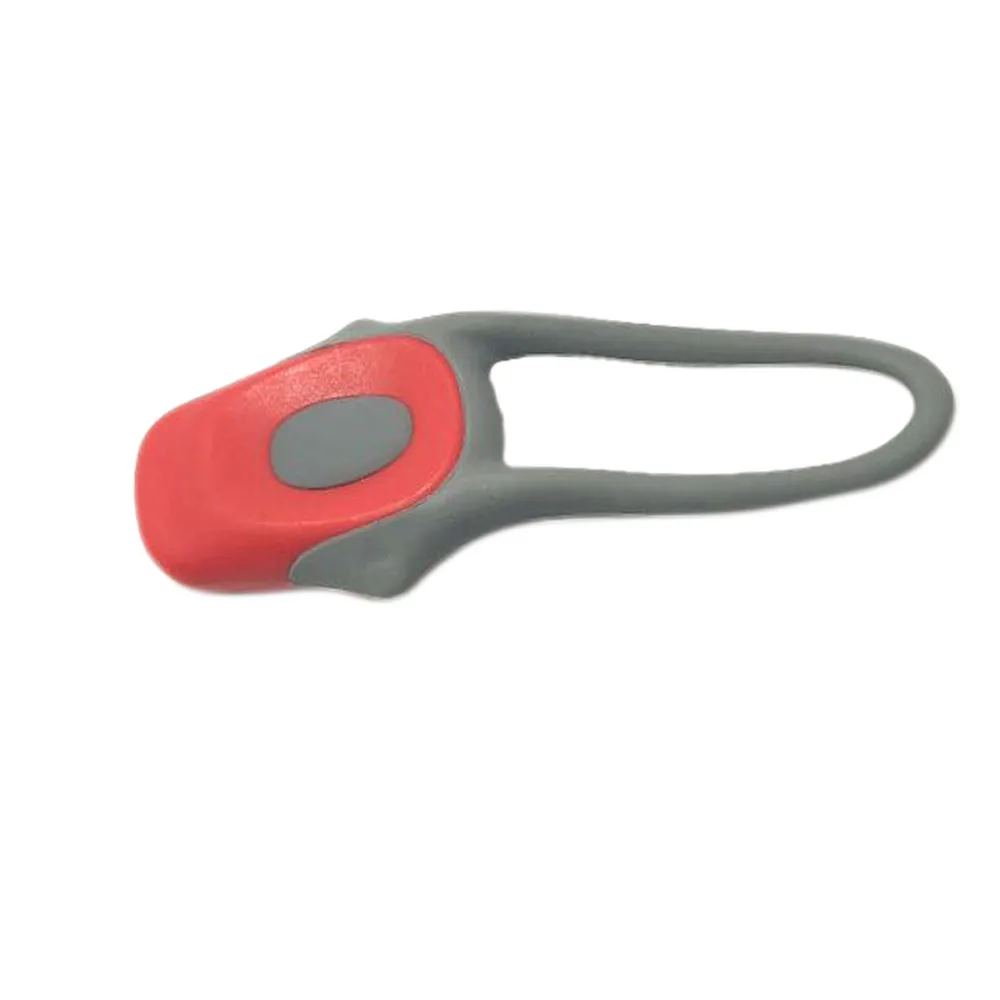 Discount Silicone Bike Bicycle Cycling Head Front Rear Tail LED Flash Light Lamp no tools are required Contains two ultra bright#y25 5