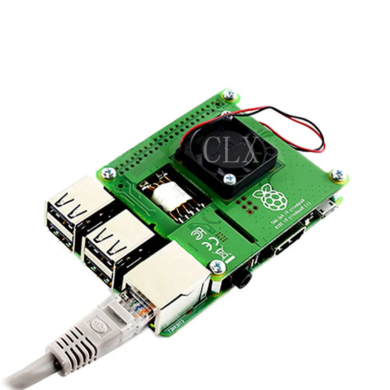 Raspberry Pi 3 Model B + Мощность over Ethernet шляпа 802.3af PoE сети оборудование поиска требуется