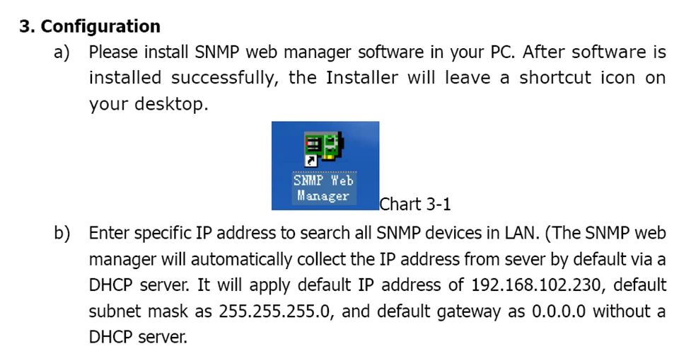 EASUN POWER SNMP BOX DES-3