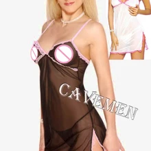 Розовый кружевной модификация прозрачный* 1494* сексуальный Тедди Бикини Боксеры треугольные пижамы костюм Средние брюки