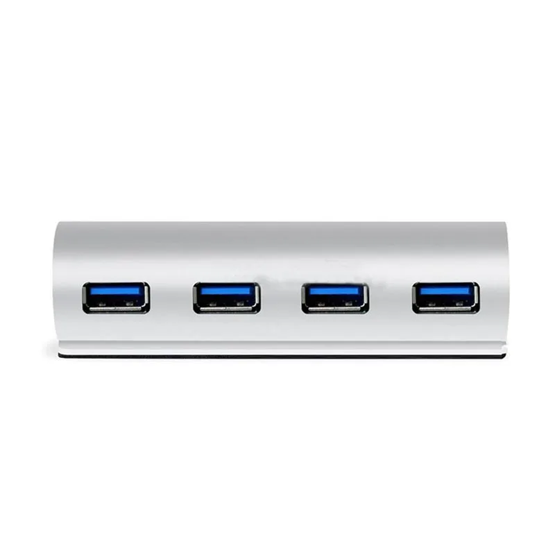 EStgoSZ 4 порта USB 3,0 USB концентратор 4 USB Высокоскоростной сплиттер портативный кабель для передачи данных с светодиодный синий свет скорость 4 порта сплиттер