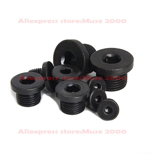 M8 m10 m12 m14 m16 m18 m20 M30 M33 M38 M42 m48 carbon ED flange type seal steel male thread end plug cap hydraulic tube | Обустройство