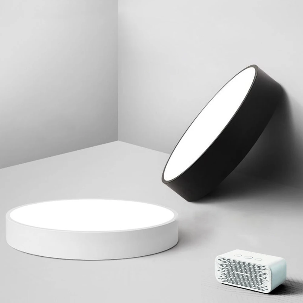 

Ultra-thin 5cm LED Ceiling Lights Circular Lamps Remote Control Fixture for Balcony/ The Living Room/ Kitchen