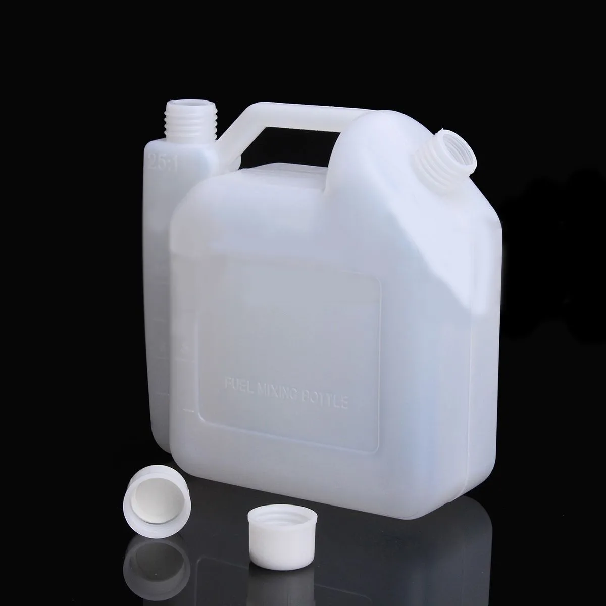 New DWZ 1L Oil Petrol Fuel Mixing Bottle Tank Container Storage For Stroke Chainsaw