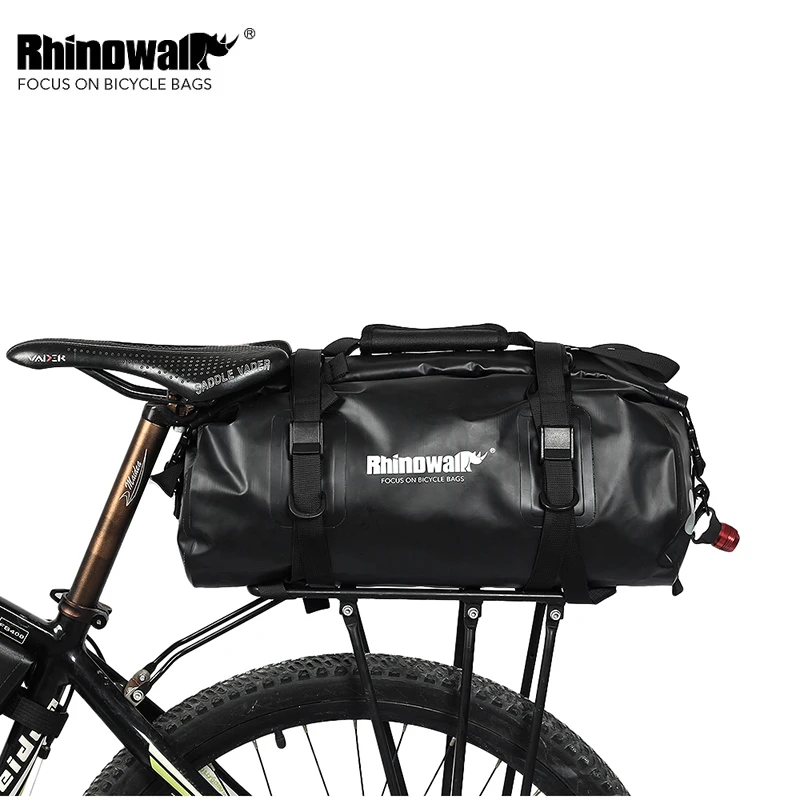 

Rhinowalk Bicycle Bag Multifunction 20L Waterproof Bike Rear Bag Saddle Cycling Pannier Basket Rack Trunk Bag Shoulder Handbag