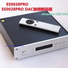 Готовая ES9038PRO ЦАП DSD/XLR выход+ пульт+ Amanero USB карта