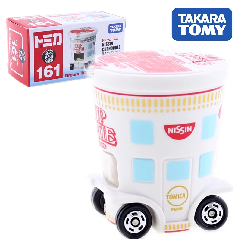 

TOMICA DREAM 161 NISSIN CUPNOODLE Food Cart Takara Tomy CAR Motors Vehicle Diecast Metal Collection Gift Kids Toys