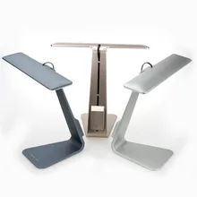 Защита глаз светодиодный настольная лампа сенсорный датчик светодиодный usb Перезаряжаемые аккумуляторные Столовые Лампы работы офисе чтения настольная лампа