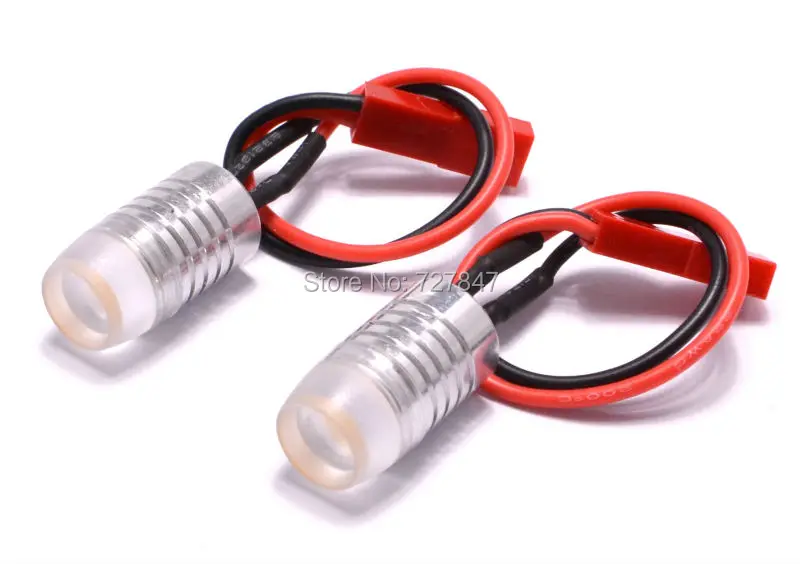 2pcs RC Night Flying 1 5W Super Bright LED Lights for Airplane Quadcopter Multirotor QAV 250