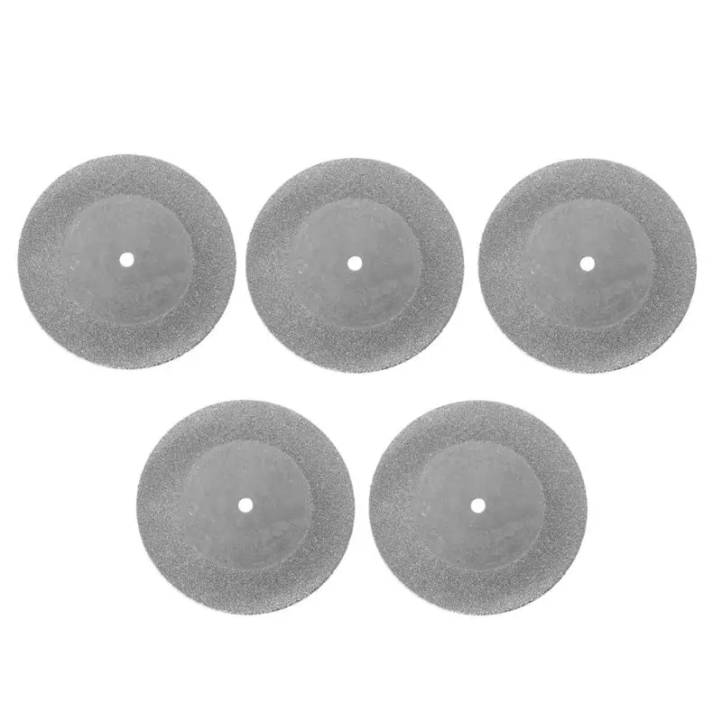 

5pcs Diamond Cutting Discs Mini Circular Saw Grinding Wheel Saw For Rotary Tool