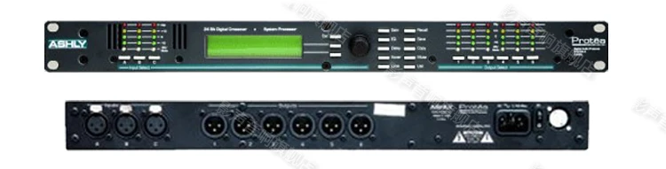 

ASHLY 3.24C 24 bit Audio Digital System Processor Sound Speaker 3x6 way Crossover 3 in 6 out PROTEA 1U Or 4.24C