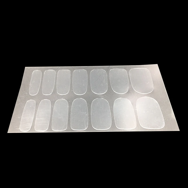 

10Pcs New Environmental Nail Guard Glue Full Cover Transparent Gel Art Decorations Manicure Tools 14pcs/pack Nail Guard Glue