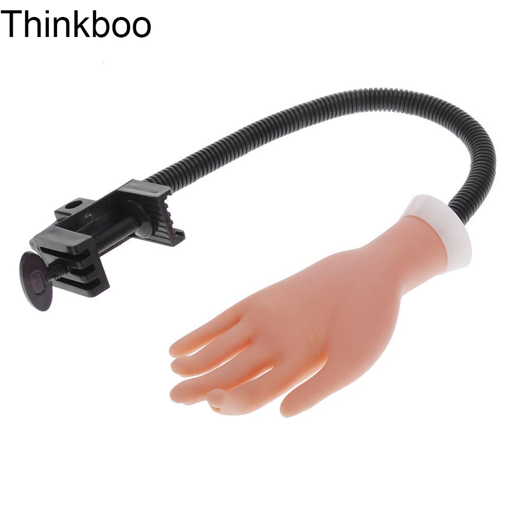 

1pcs Hand Professional Nail Trainer Tool Adjustable Nail Art Model Hand Practice DIY Nail Training Manicure Tools