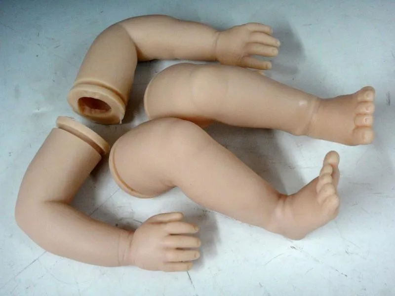 Best Price Reborn Baby Doll Kits Made By Soft Silicone Vinyl Fit For 22inch Reborn Doll FIt For 20