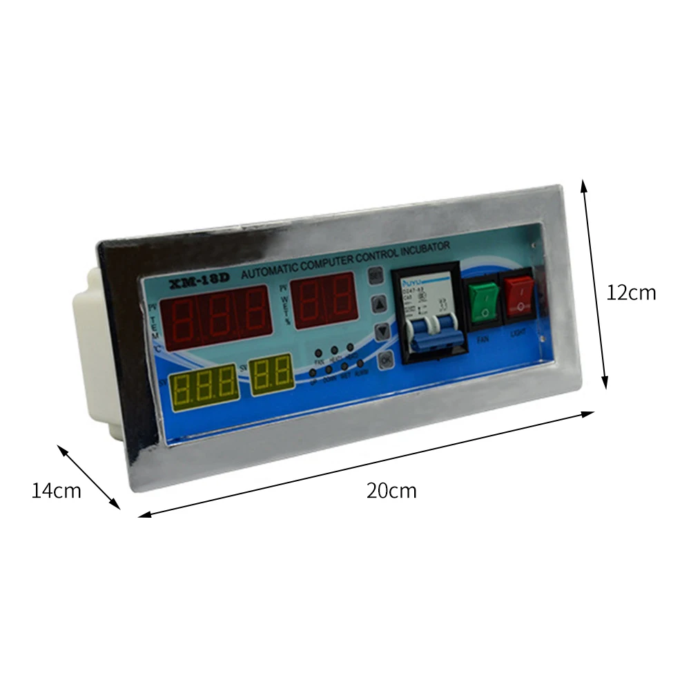 XM-18D многофункциональный контроллер Температура влажности инкубатора автоматический инкубатор выводной шкаф яиц пользователя четкости куриные яйца утка гусь голубь