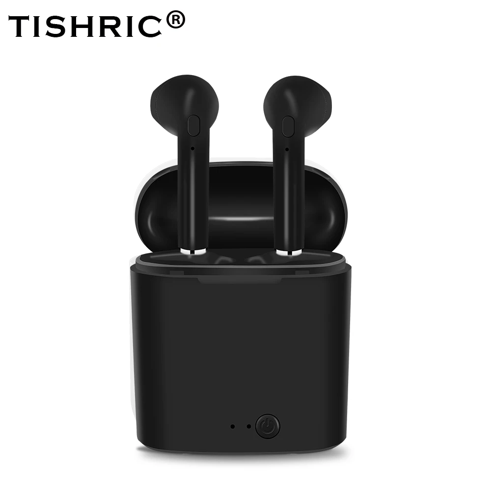 

TISHRIC i7s TWS mini Bluetooth/Wireless Earphones Headphones for Samsung Galaxy Headset for All Smartphones With Charging Box