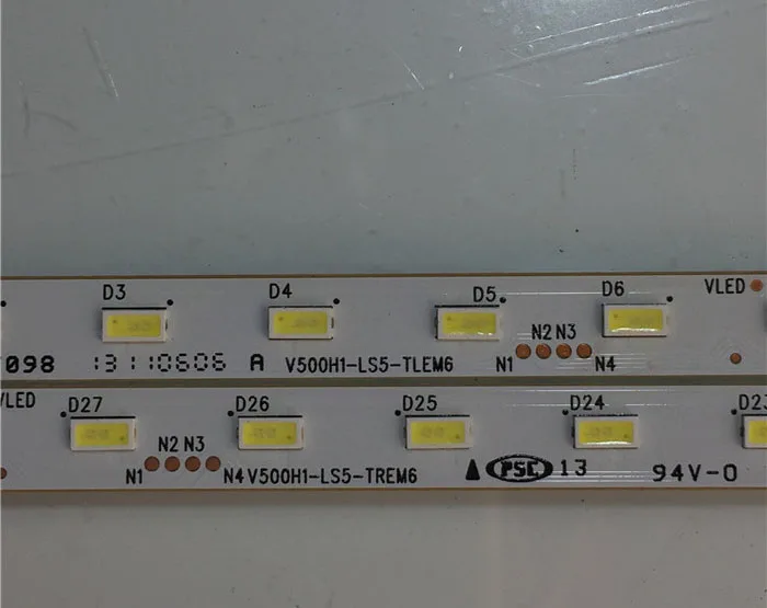 

28 Leds 315mm LED Strip For V500H1-LS5-TLEM6 V500H1-LS5-TREM6