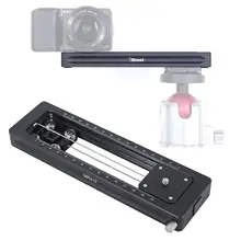 Макро фокусировка рельс слайдер для камеры MILC и телефона, портативный демпфирования видео стабилизатор трек для макросъемки и видео