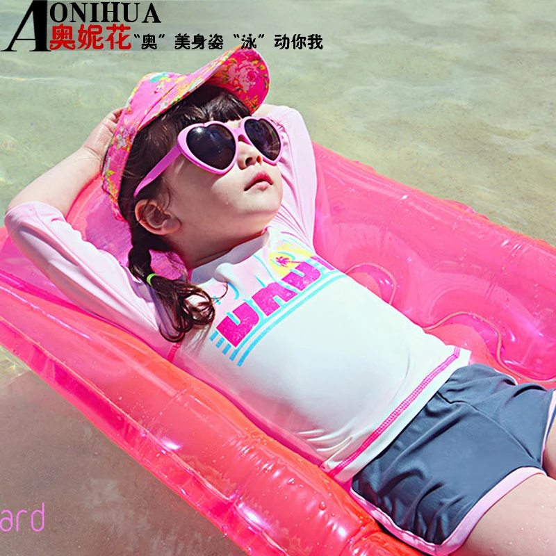 3pcs Baby Swimwear Kids Rash Guards Girls Bathing Suit Children