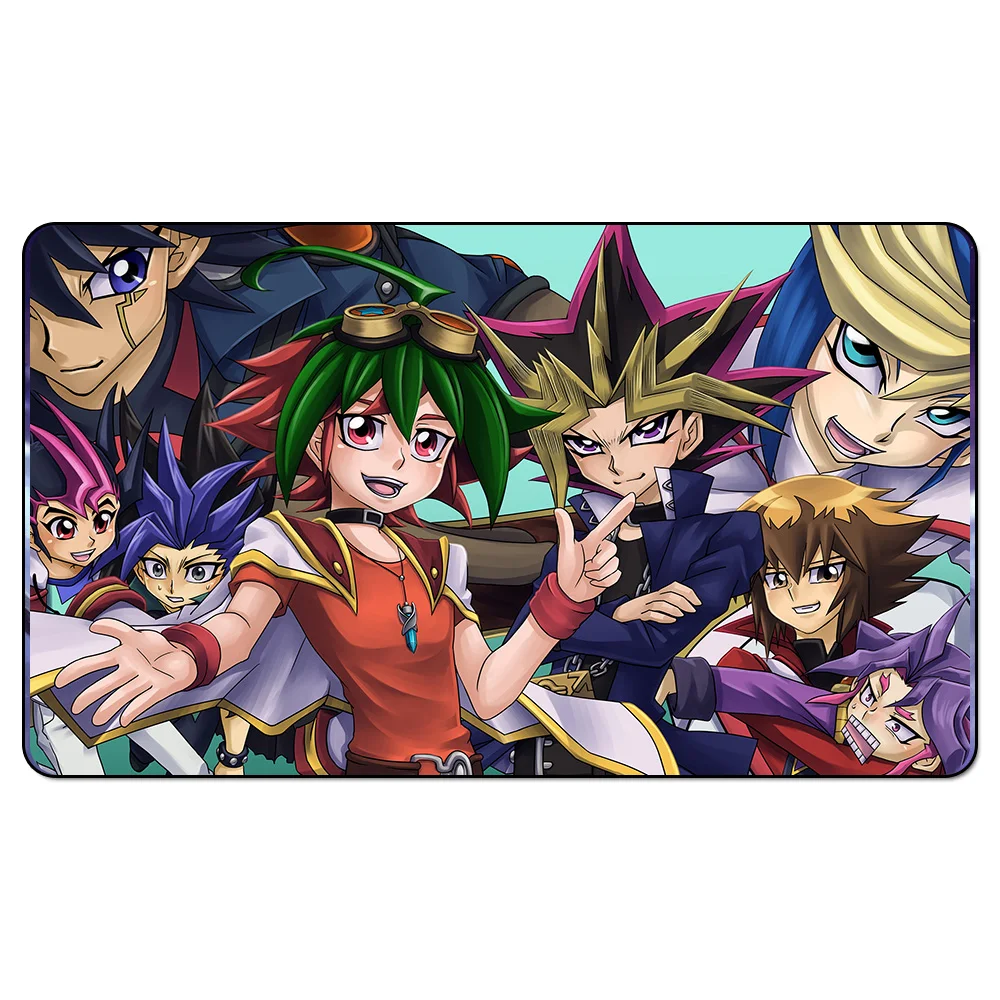 Yu Gi Oh Monster Yugioh игровой коврик, настольные игры игровой коврик, YGO карта игровой коврик, заказной Настольный коврик с бесплатной сумкой - Цвет: Тёмно-синий