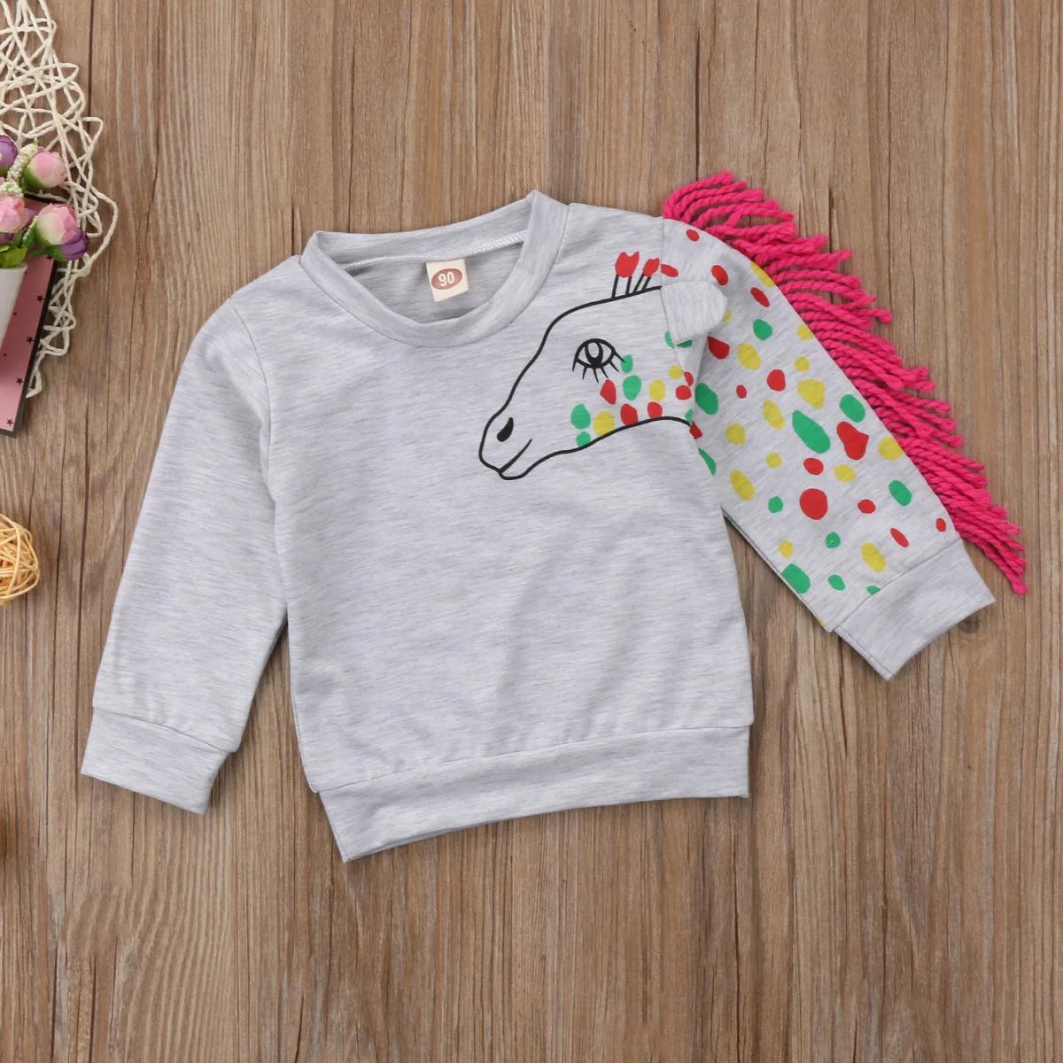 Модные детские хлопковые джемперы с кисточками для маленьких мальчиков и девочек; осенняя одежда; толстовки с капюшоном; пуловеры; Топы с капюшоном