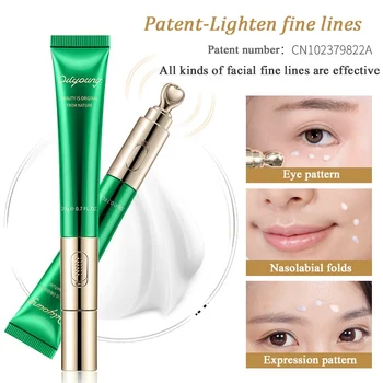 

New Electric Massage Vibrating Eye Cream Applicator Head Keep Anti-Wrinkle Fine Lines Eye Bags Dark Circles Eye Care