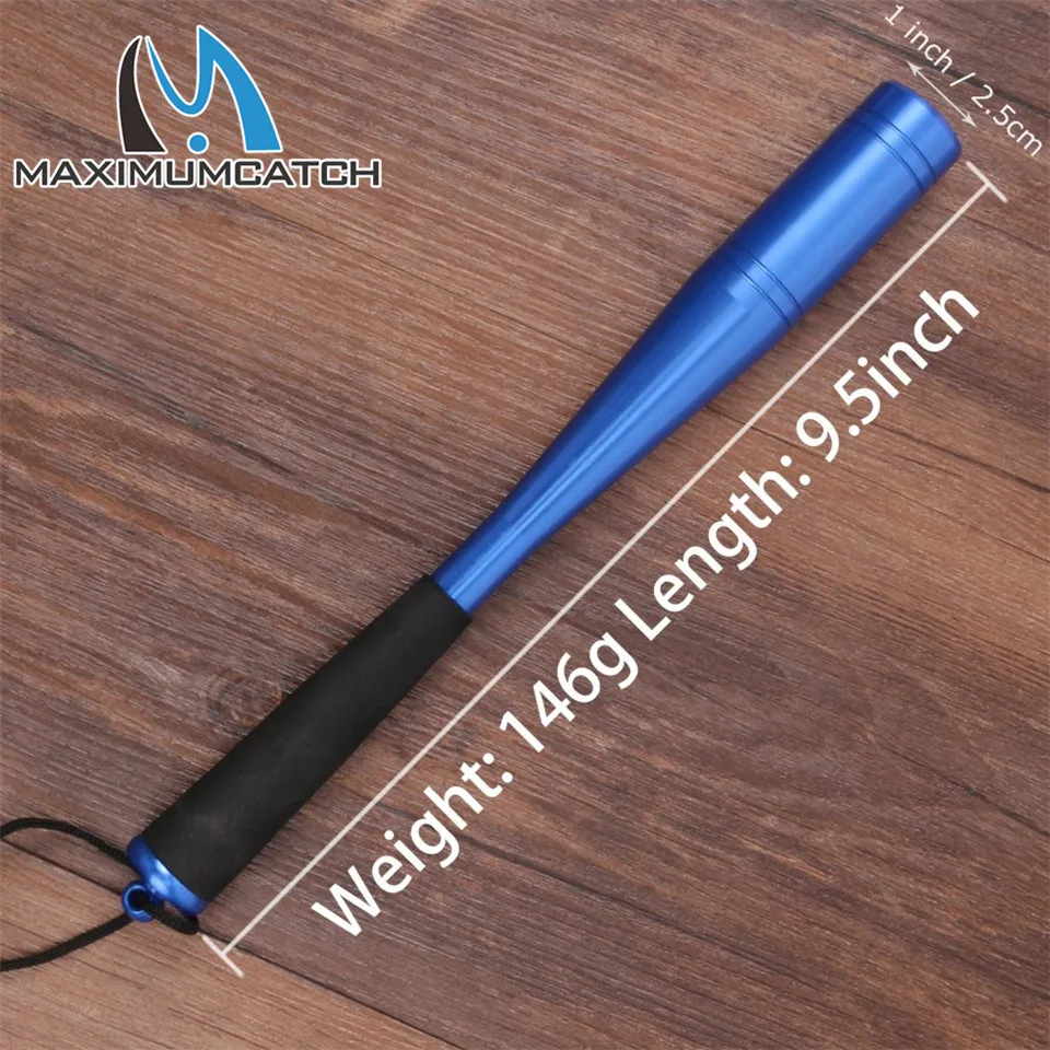 Blue Red Fish Whacker Fishing Priest Aluminum Fly Fishing Bat Green