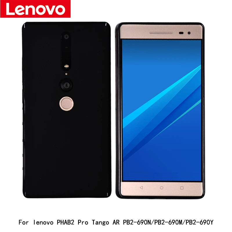 

Silicon protective Case For lenovo PHAB2 Pro Tango AR PB2-690N PB2-690M PB2-690Y Case for tablet Protective Phone Case+gift
