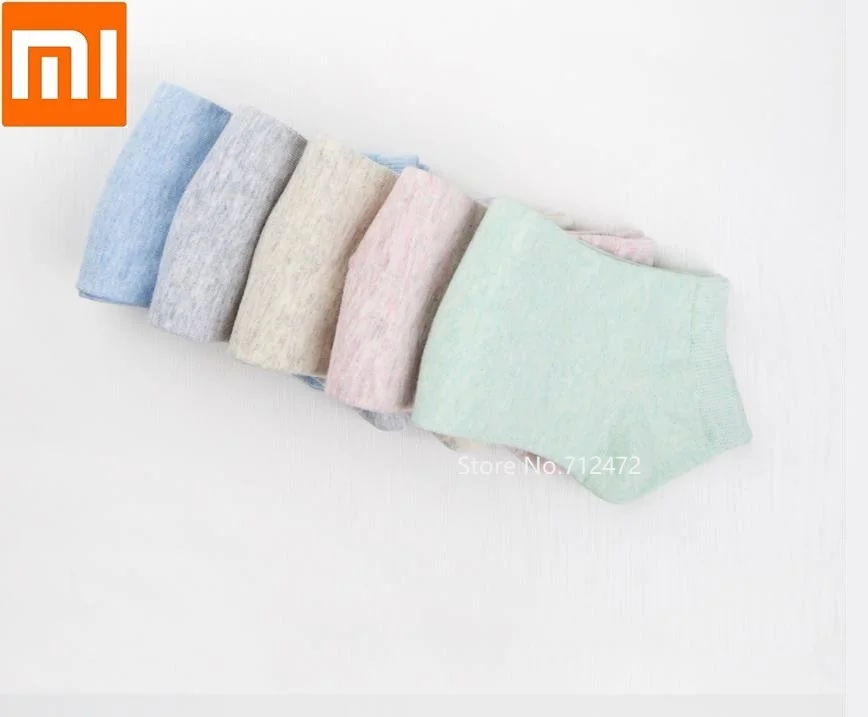 

Xiaomi 365WEAR antibacterial lady short Socks High elasticity Soft skin Low Cut Women Spring Summer Cotton Boat Socks