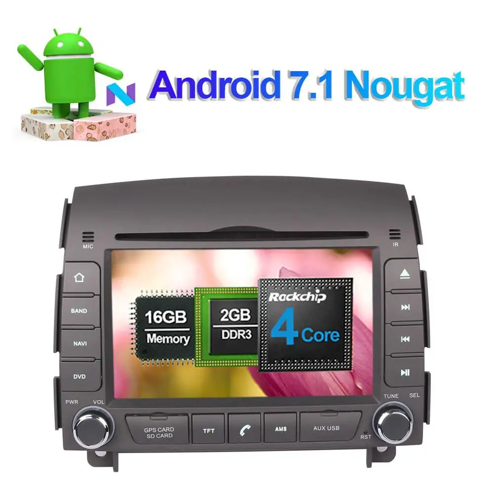 2 Din Android 9,0 Восьмиядерный 4 Гб ОЗУ автомобильный dvd-плеер gps головное устройство для Hyundai Sonata NF 2006+ Радио стерео Мультимедиа SWC BT