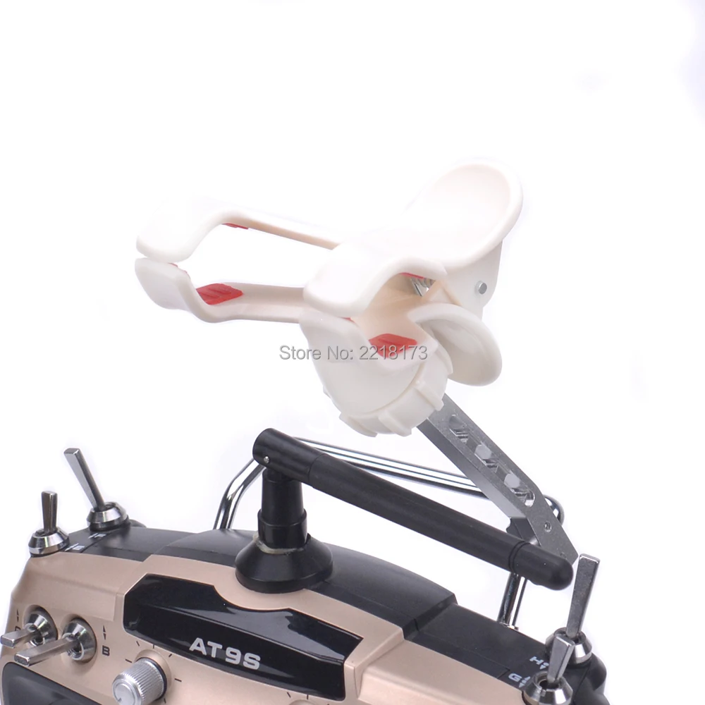 

FPV monitor Mobile Phone Holder mounting Bracket Support 3.5-6 inch Clip for Radiolink AT9S AT9 Remote control Transmitter