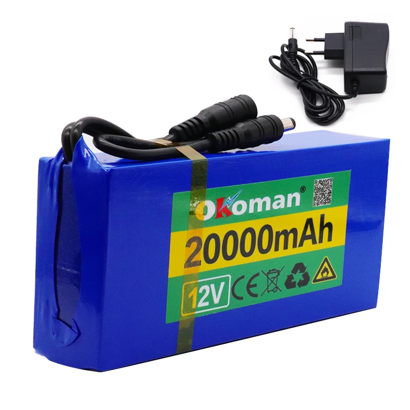 Аккумулятор 12v 20000mah