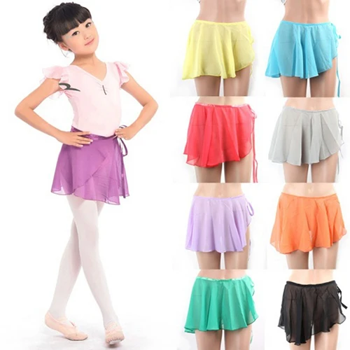 Детская шифоновая балетная юбка-пачка принцессы для девочек, Полупрозрачная кружевная юбка