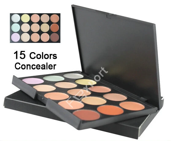 

15 Color Concealer Camouflage Makeup Palette Set, 15con