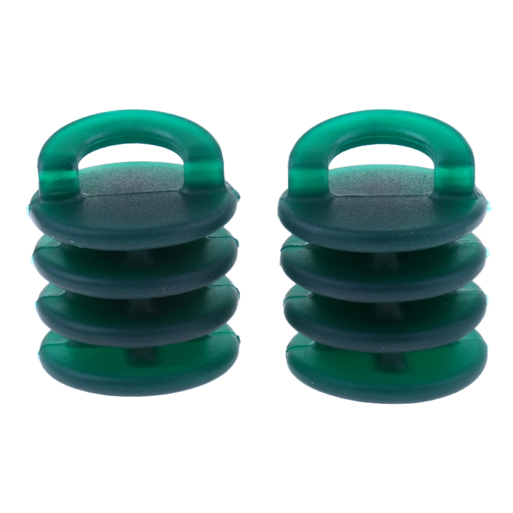 

2 Pcs Durable Nylon Kayak Boat Canoe Scupper Stoppers Drain Holes Plugs 2 Sizes Green Red Boat Accessories Marine