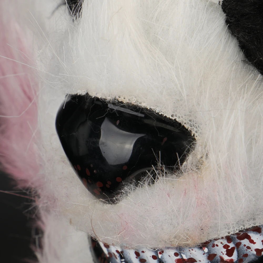 Animal Masks Animal Themed Costumes Horrible Rabbit Mask Felt Plastic Cosplay Prop Halloween Accessories Men Women Face Mask     (29)