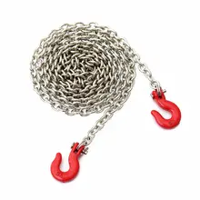 1:10 Scale RC Car Rock Crawler Accessory Long Chain Hook Set Red 96cm/37.8”