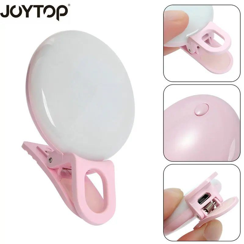 

JOYTOP Fill Light 20 Led Camera Enhancing Photography Selfie Light USB charging for smart phone Selfie Flash LED selfie Light