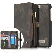 For iPhone 6 plus 6s Plus Cases CASEME Vintage Split Multi-slot Wallet Cover for iPhone 6s Plus 6 Plus – 5.5 inch