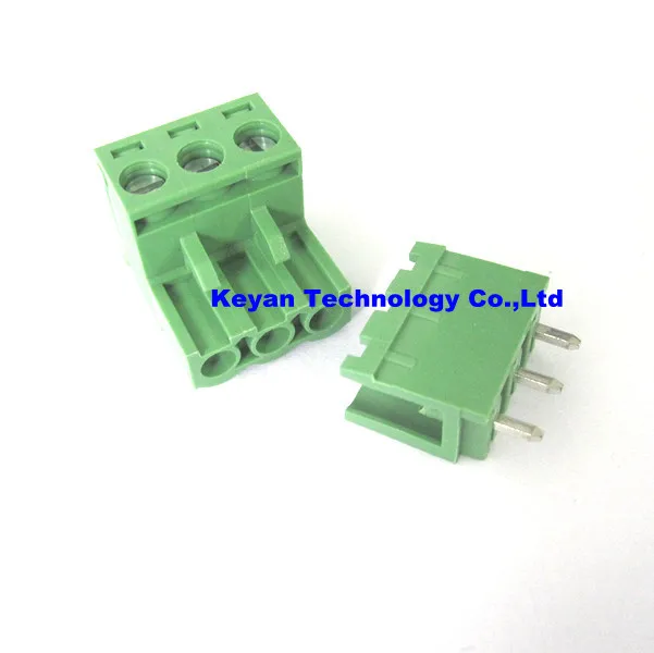 Green terminal block ternminal pluggable type terminal block Green